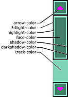 scrollbar color